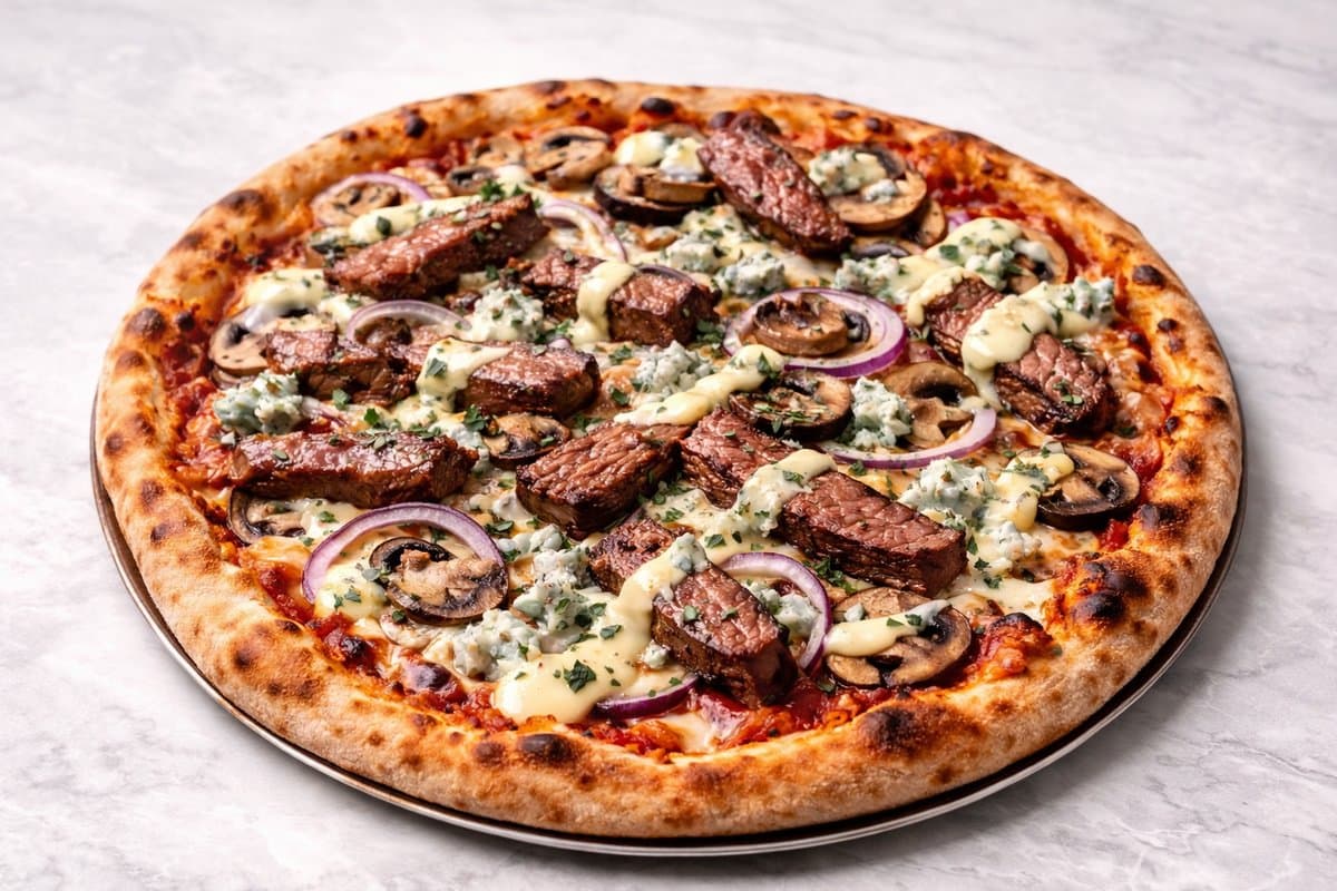 17.Oksefilet Gorgonzola