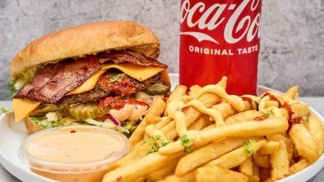 Cheese Bacon king Menu