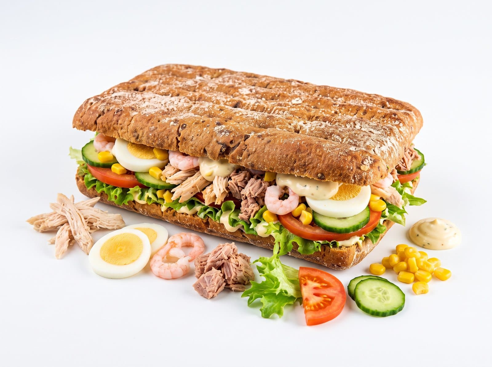 Bland selv sandwich