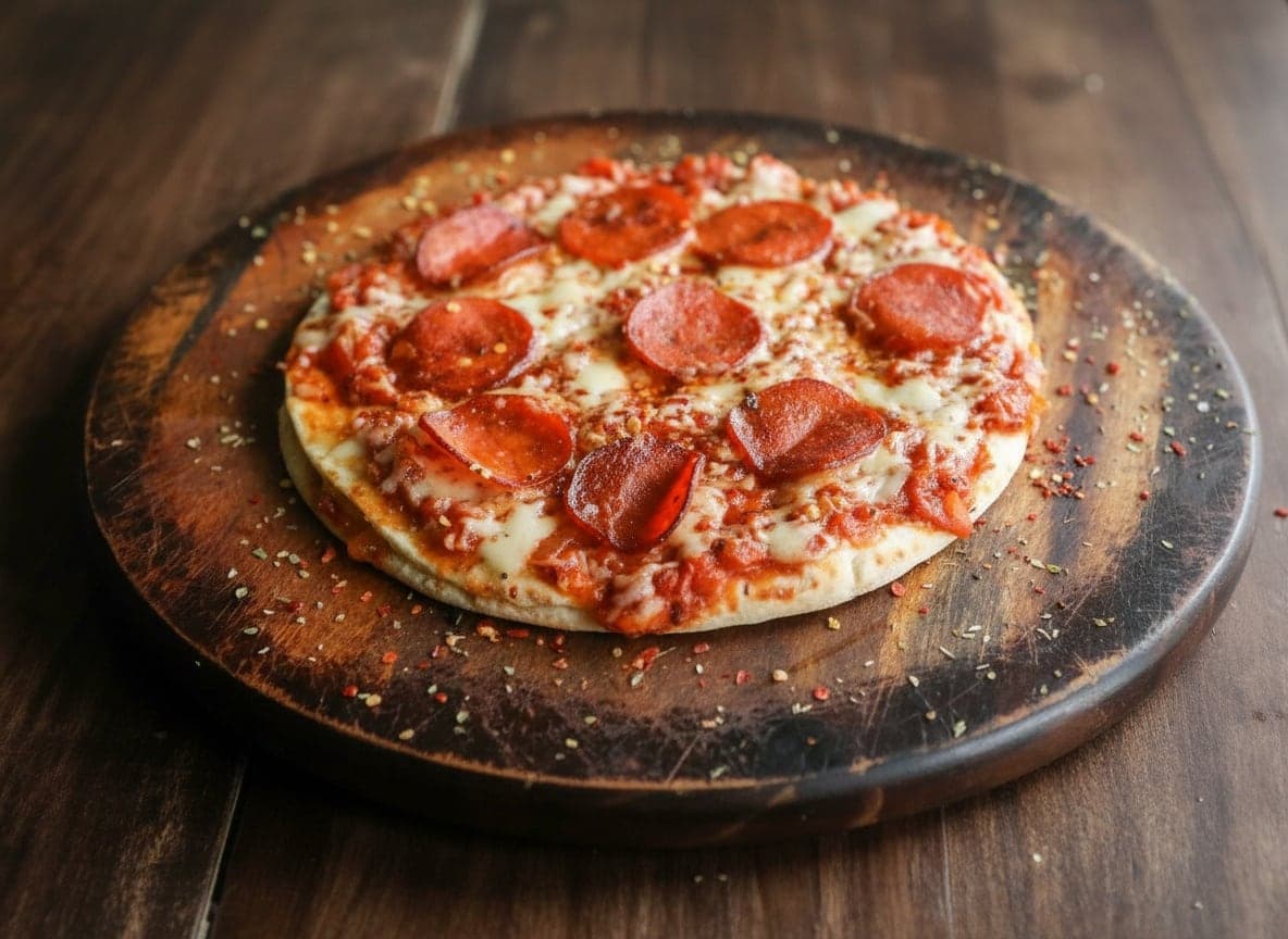 Børnepizza skinke & pepperoni