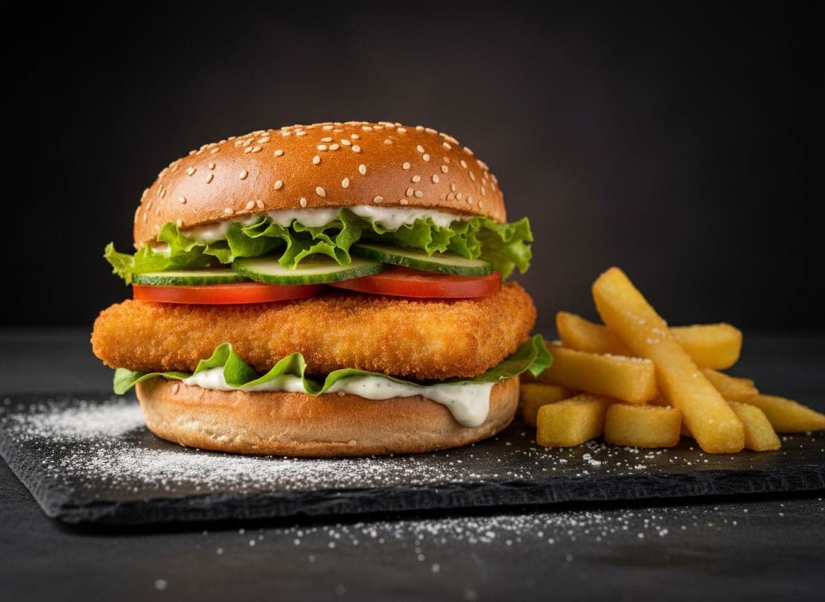 Alm. fiskeburger