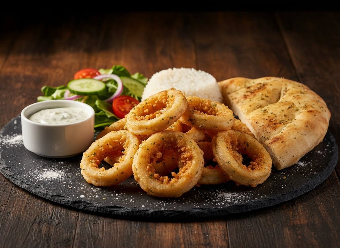 Calamares (indbagte blæksprutter)