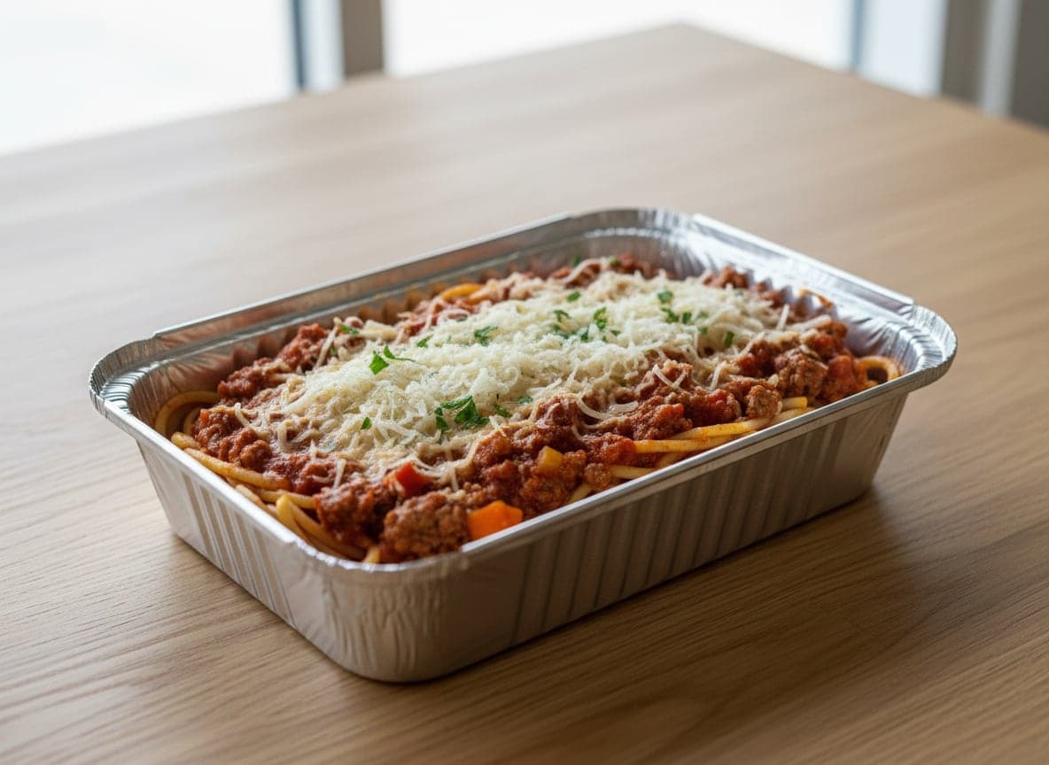 Spaghetti med kødsauce