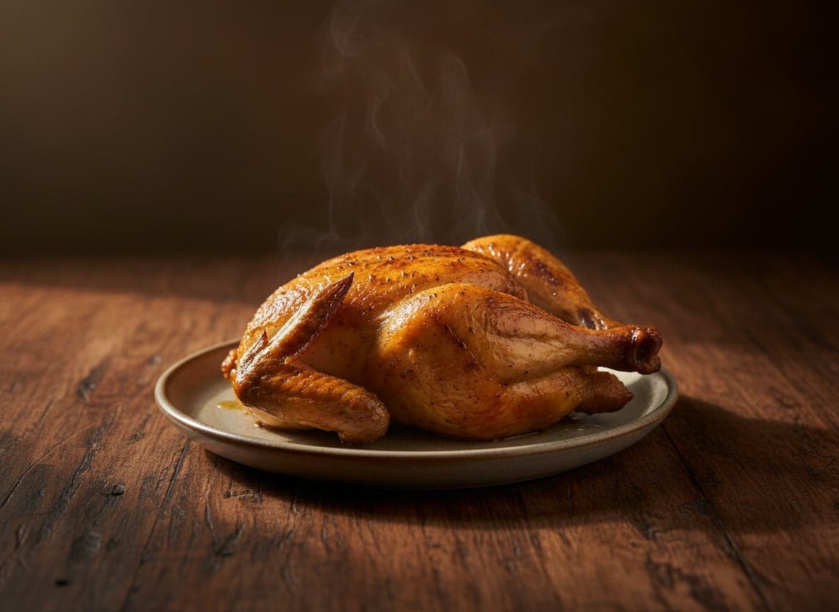 ½ grillkylling uden tilbehør