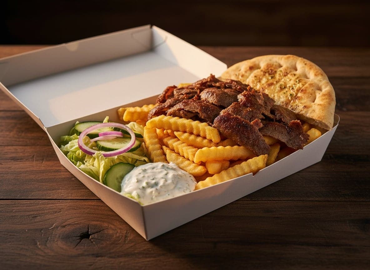 Kebab- eller kyllingemix
