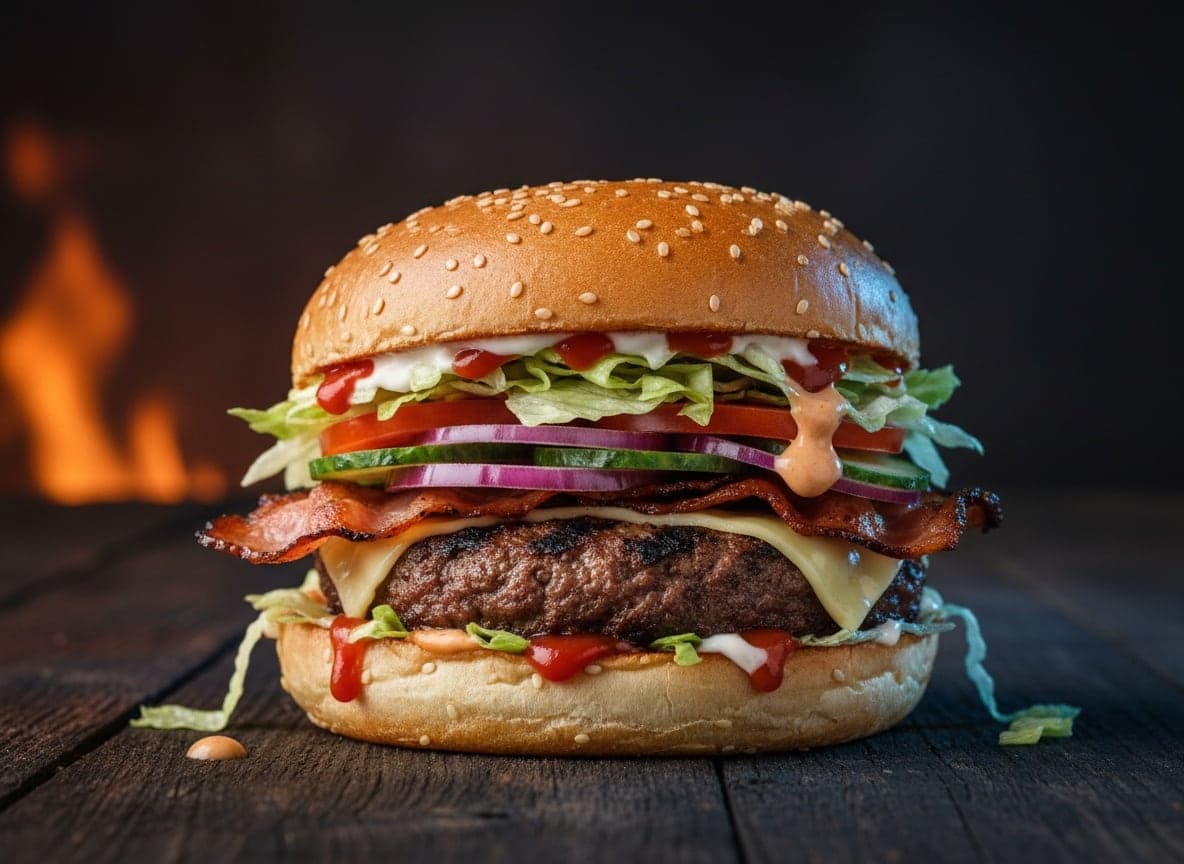 Baconburger (200 g)