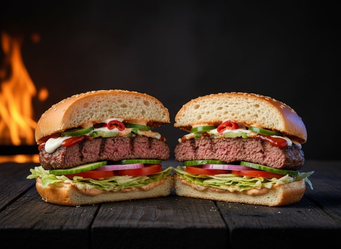 Hot burger (200 g) – stærk