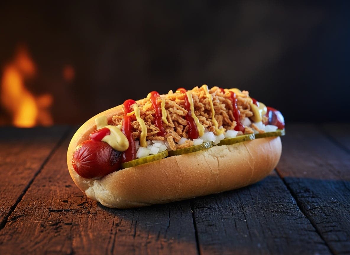 Ristet hotdog