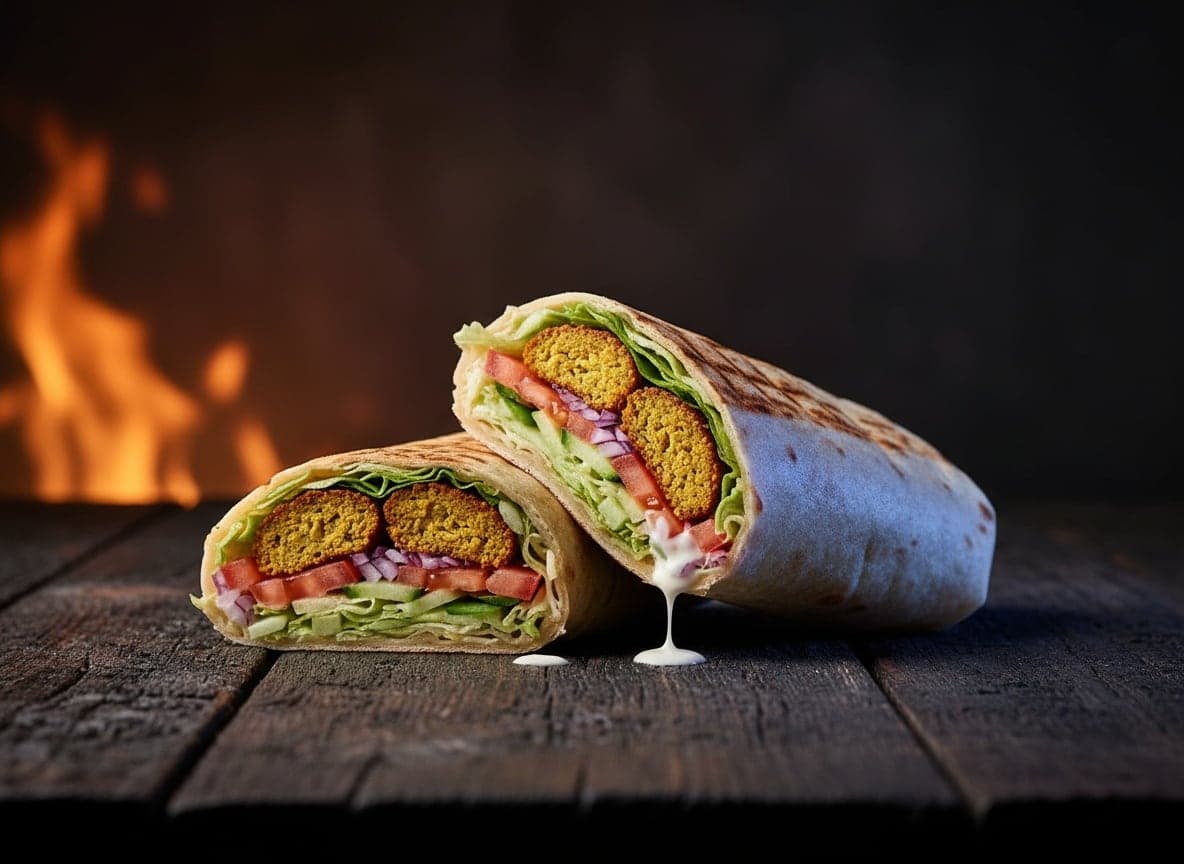 Rulle falafel
