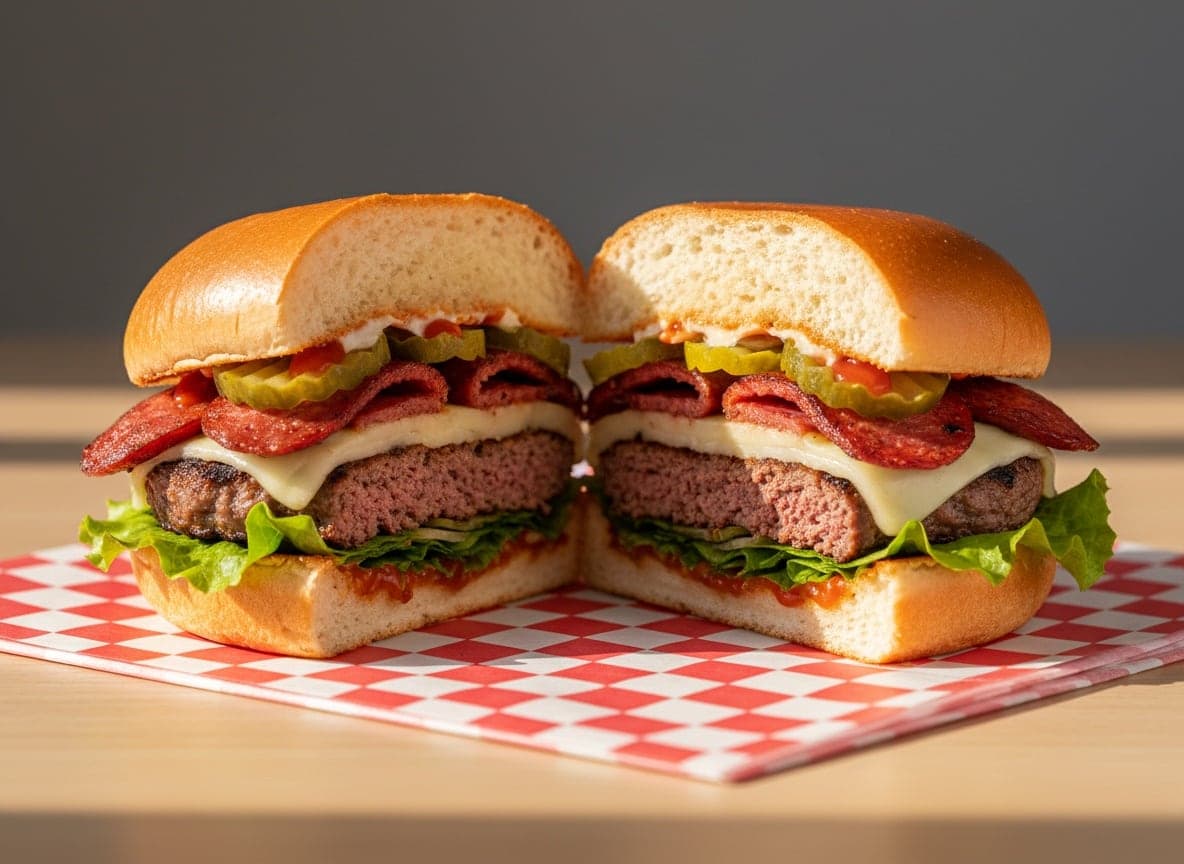 Sucuk burger