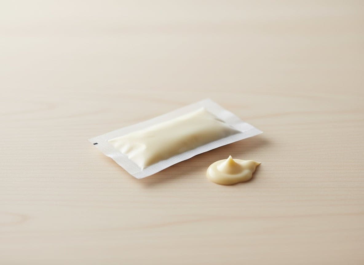 Pommes frites sauce i pose
