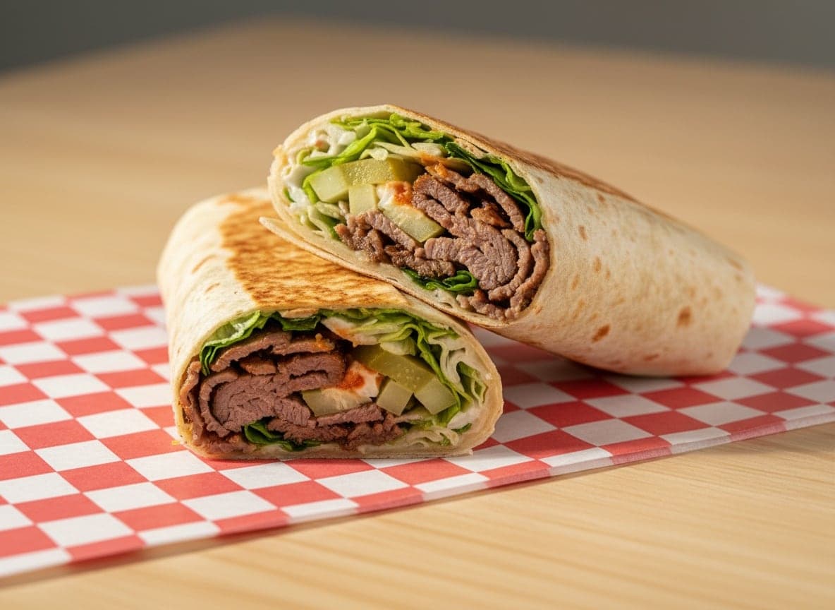 Shawarma rulle kebab