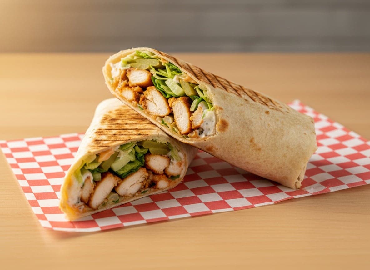 Shawarma rulle kylling