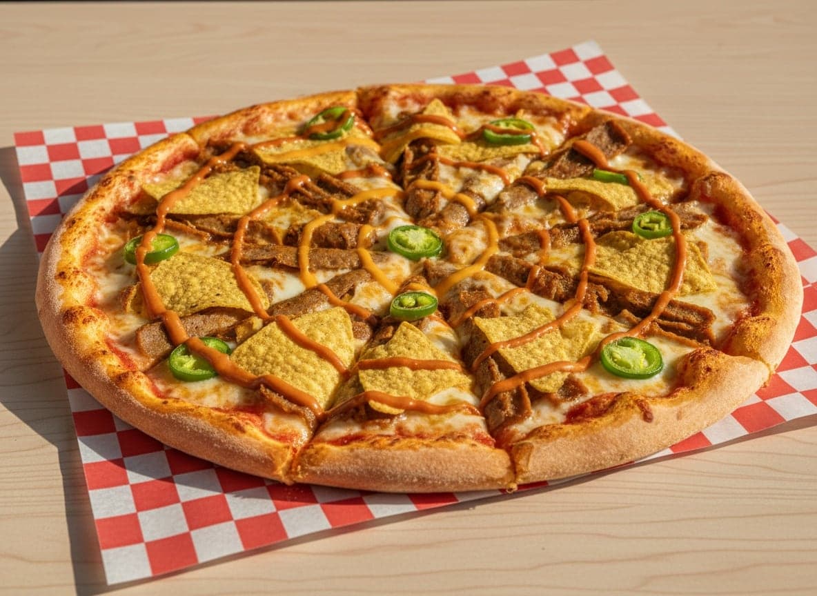 Taco pizza