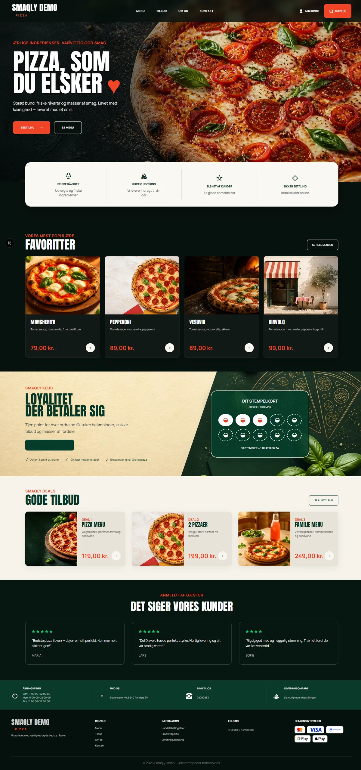 Pizza & grill